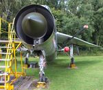 ZF588 - English Electric Lightning F53 at the East Midlands Aeropark, Castle Donington
