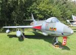 XJ714 - Hawker Hunter FR10 (composite aircraft rebuilt from parts of five different aircraft, displayed as XJ714) at the East Midlands Aeropark, Castle Donington - by Ingo Warnecke