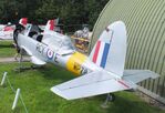 WP784 - De Havilland DHC-1 Chipmunk T10 (minus wings) at the East Midlands Aeropark, Castle Donington - by Ingo Warnecke