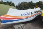 G-ARBE - De Havilland D.H.104 Dove 8 (wings/tail dismounted) at the East Midlands Aeropark, Castle Donington - by Ingo Warnecke