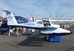 F-WBSA @ LFPB - Blue Spirit Aero Dragonfly 4S with 12 electric motors (first flight planned for 2025) at the Aerosalon 2025, Paris