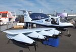 F-WBSA @ LFPB - Blue Spirit Aero Dragonfly 4S with 12 electric motors (first flight planned for 2025) at the Aerosalon 2025, Paris