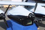 F-WBSA @ LFPB - Blue Spirit Aero Dragonfly 4S with 12 electric motors (first flight planned for 2025 with 12 engine nacelles of this type) at the Aerosalon 2025, Paris