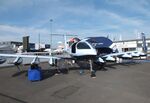 F-WBSA @ LFPB - Blue Spirit Aero Dragonfly 4S with 12 electric motors (first flight planned for 2025) at the Aerosalon 2025, Paris