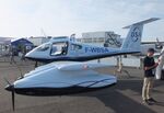 F-WBSA @ LFPB - Blue Spirit Aero Dragonfly 4S with 12 electric motors (first flight planned for 2025) at the Aerosalon 2025, Paris