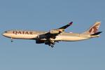 A7-AAH @ LOWW - Qatar Goverment A340-300