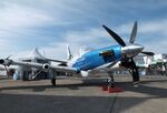 F-WECO @ LFPB - Daher/Safran/Airbus TBM EcoPulse demonstrator with 1 turboprop and 6 Safran ENGINeUS electric motors at the Aerosalon 2025, Paris