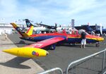 F-AZZD @ LFPB - Fouga CM.170 Magister of the Patrouille Tranchant at the Aerosalon 2025, Paris