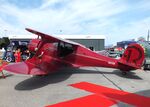 N61278 @ LFPB - Beechcraft D17S Staggerwing at the Aerosalon 2025, Paris