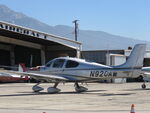 N920AM @ CCB - Being worked on - by Helicopterfriend
