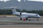LV-KEB @ LEMD - Emes Air G450 vacating the runway after landing - by FerryPNL