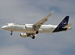 D-AIZO @ LEBL - Landing rwy 24R in new c/s with sharklets - by Shunn311