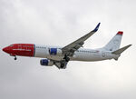 LN-DYJ @ LEBL - Landing rwy 24R with faded tail c/s - by Shunn311
