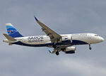 OY-RCK @ LEBL - Landing rwy 24R - by Shunn311