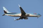 G-TAWC @ LMML - Boeing 737-800 reg G-TAWC of TuiFly landing on RW13 Malta. - by raymond