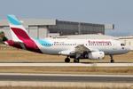D-AGWV @ LMML - Airbus A319-132 reg D-AGWV of EuroWings rotating RW31 departing from Malta. - by raymond
