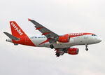 G-EZAX @ LEBL - Landing rwy 24R in new c/s - by Shunn311