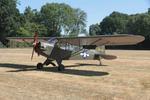 G-BCOM @ GB-0827 - 31442 (G-BCOM) 1944 Piper L-4H Grasshopper (J3C-65 Cub) Fly-In West Tisted  - by PhilR
