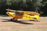 G-BVIW @ GB-0827 - G-BVIW 1965 Piper PA-18-150 Super Cub Fly-In West Tisted  - by PhilR