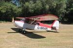 G-BRAR @ GB-0827 - G-BRAR 1946 Aeronca 7AC Champion Fly-In West Tisted - by PhilR