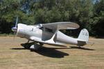 N41344 @ GB-0827 - NC41344 1944 Beech D17S Staggerwing Fly-In West Tisted 