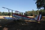 G-ANNI @ GB-0827 - T6953 (G-ANNI) 1941 DH82A Tiger Moth Fly-In West Tisted 12.07.25 - by PhilR