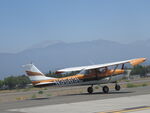 N3563L @ POC - Taxiing on taxiway Sierra - by Helicopterfriend