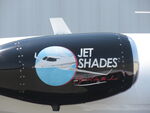 N949JB @ POC - Engine art/Jet Shades/Fly cool in the heat - by Helicopterfriend