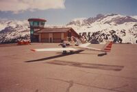PH-1034 @ LFLJ - Courchevel Altiport, Elevation 6,588 ft, RWY 18.6%, 1762 ft. - by F.Adams