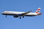 G-EUXD @ GCTS - Classic BA A321 arriving from LGW - by FerryPNL