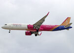 HA-LGI @ LEBL - Landing rwy 24R in TEAM HUNGARY c/s - by Shunn311
