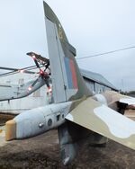 XV752 - Hawker Siddeley Harrier GR3 at the Aeroventure South Yorkshire Aircraft Museum, Doncaster