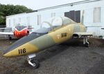 4-A-116 - Aermacchi MB.339AA (aft fuselage, front fuselage from 0761/4-A-110, minus wings) at the Aeroventure South Yorkshire Aircraft Museum, Doncaster