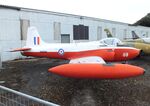 XM350 - Hunting Percival P.84 Jet Provost T3A at the Aeroventure South Yorkshire Aircraft Museum, Doncaster