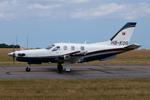 HB-KOR @ EGSH - Just landed at Norwich. - by Graham Reeve