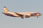 SP-LLE @ LOWW - LOT Chaters 737-400