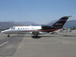 N523CB @ POC - Parked in transit parking - by Helicopterfriend