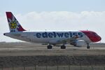 HB-IJU @ GCTS - Edelweiss A320 departing for ZRH - by FerryPNL