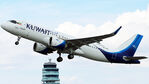 9K-AKN @ LOWW - Climbing above the ATC tower