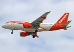 G-EZDM @ LEBL - Landing rwy 24R in new c/s - by Shunn311