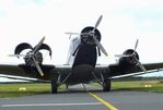 D-CDLH @ EDLP - Junkers Ju 52/3m displayed outside by the Quax-Flieger e.V. at PAD Paderborn Lippstadt airport for the last time before being disassembled and  moved to FRA to be displayed at its final home in a new Lufthansa building - by Ingo Warnecke