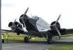 D-CDLH @ EDLP - Junkers Ju 52/3m displayed outside by the Quax-Flieger e.V. at PAD Paderborn Lippstadt airport for the last time before being disassembled and  moved to FRA to be displayed at its final home in a new Lufthansa building - by Ingo Warnecke