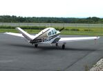 D-EQAS @ EDLP - Beechcraft V35 Bonanza at the Quax-Flieger e.V. at PAD Paderborn Lippstadt airport - by Ingo Warnecke