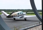 D-EQAS @ EDLP - Beechcraft V35 Bonanza at the Quax-Flieger e.V. at PAD Paderborn Lippstadt airport - by Ingo Warnecke