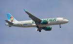 N318FR @ KMCO - FFT A32N Flower zx iad-mco - by FloridaMetal
