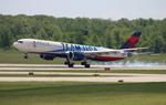 N411DX @ KDTW - DAL A339 Team USA zx fco, lirf-dtw - by FloridaMetal