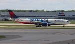 N411DX @ KDTW - DAL A339 Team USA zx fco, lirf-mco - by FloridaMetal