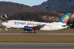 LY-FLH @ LOWS - Small Planet 737-300 - by Andy Graf