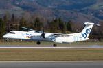 G-FLBB @ LOWS - FlyBe DHC8-400 - by Andy Graf