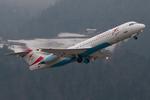 OE-LVM @ LOWI - Austrian Fokker 100